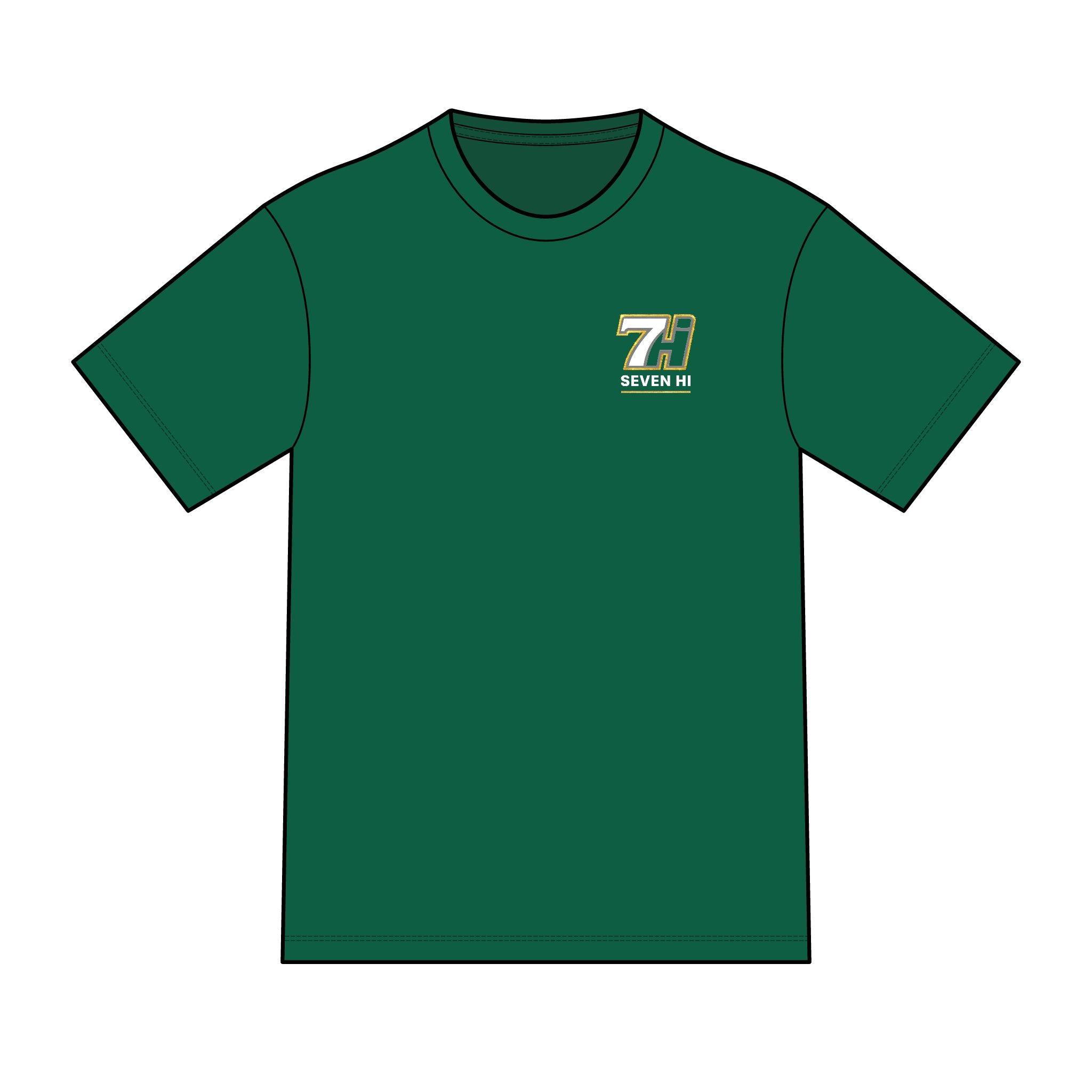 District ® Perfect Tri ® Tee - Because I Got Hi (Dark)