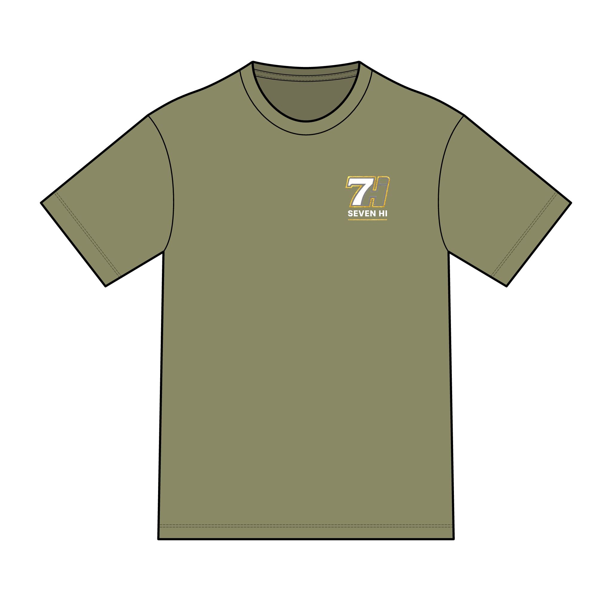 District ® Perfect Tri ® Tee - Because I Got Hi (Dark)