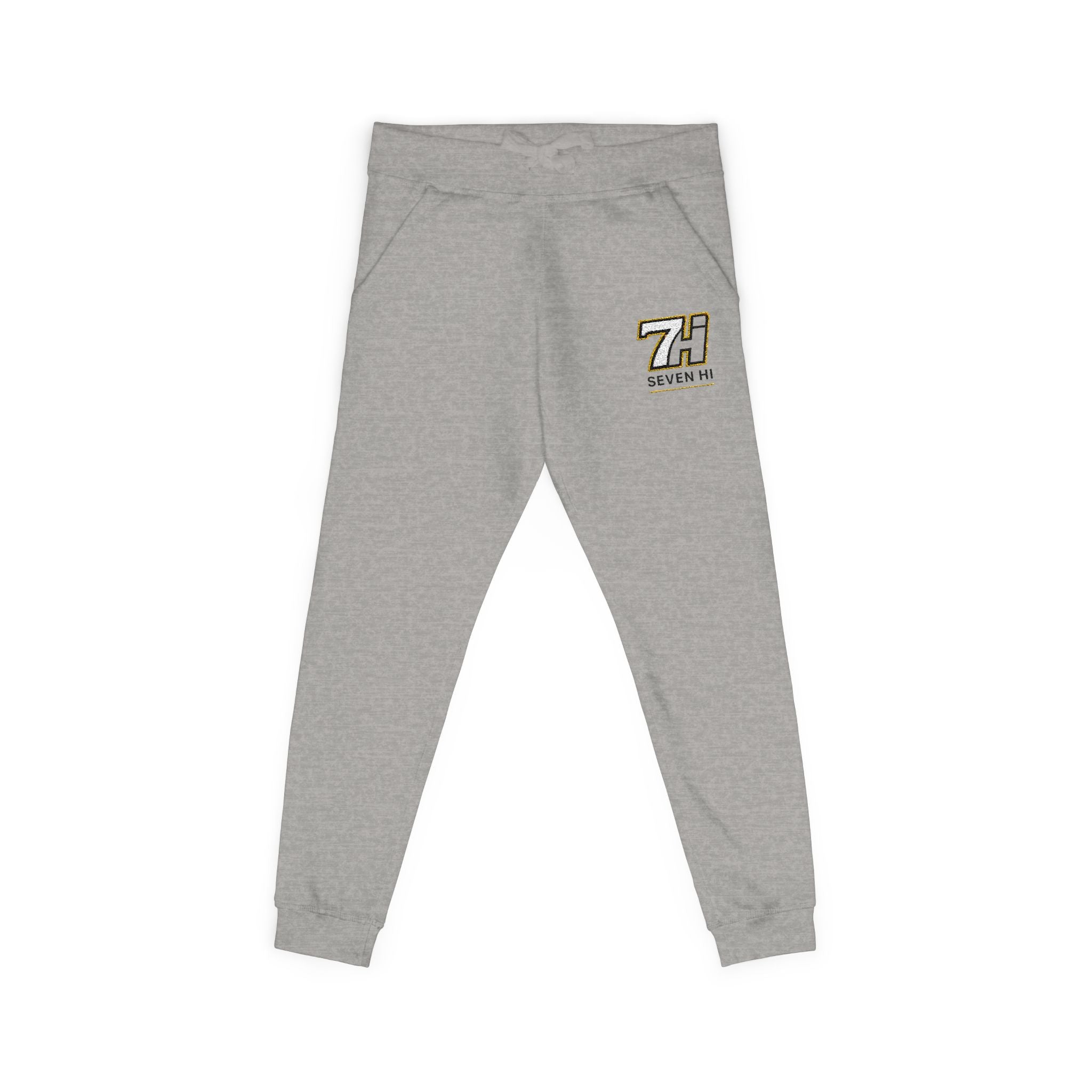 Unisex Fleece Sweatpants (Embroidery) (Light)