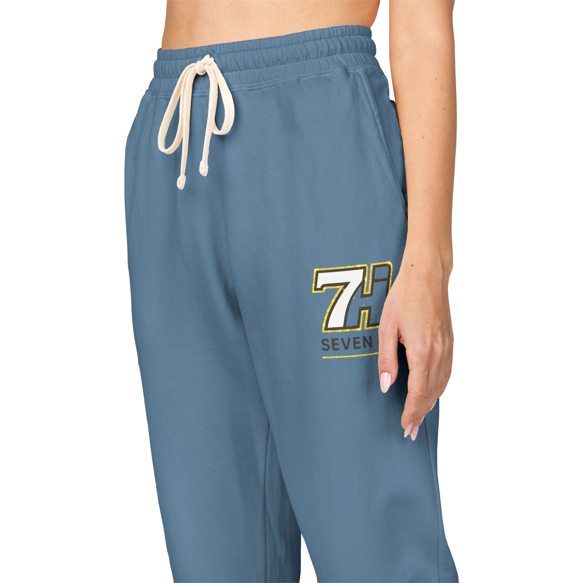 Unisex Garment-Dyed Fleece Sweatpants