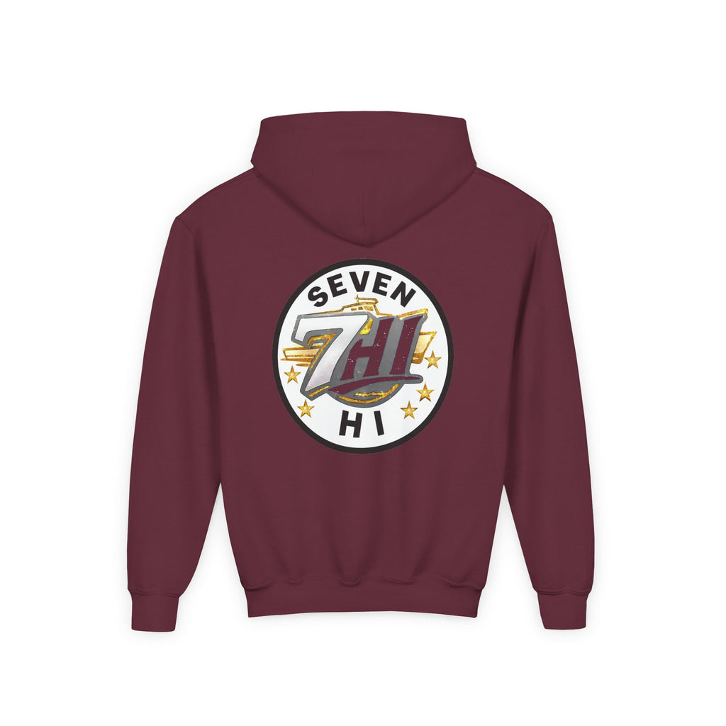 Youth Heavy Blend Hooded Sweatshirt (Dark)