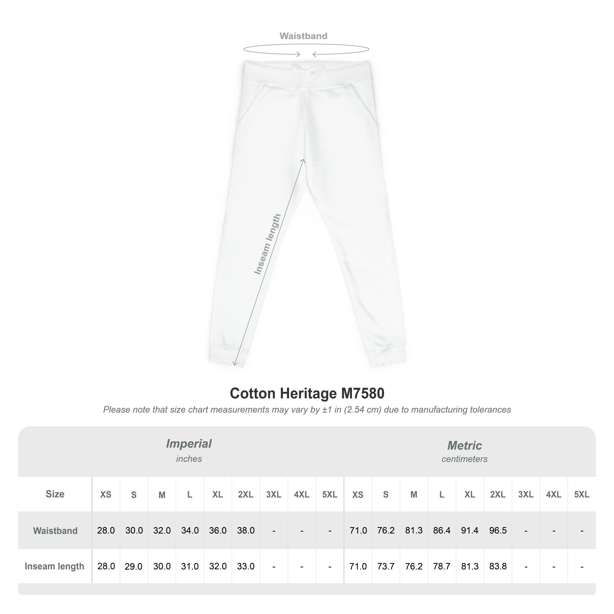 Unisex Fleece Sweatpants (Embroidery) (Dark)