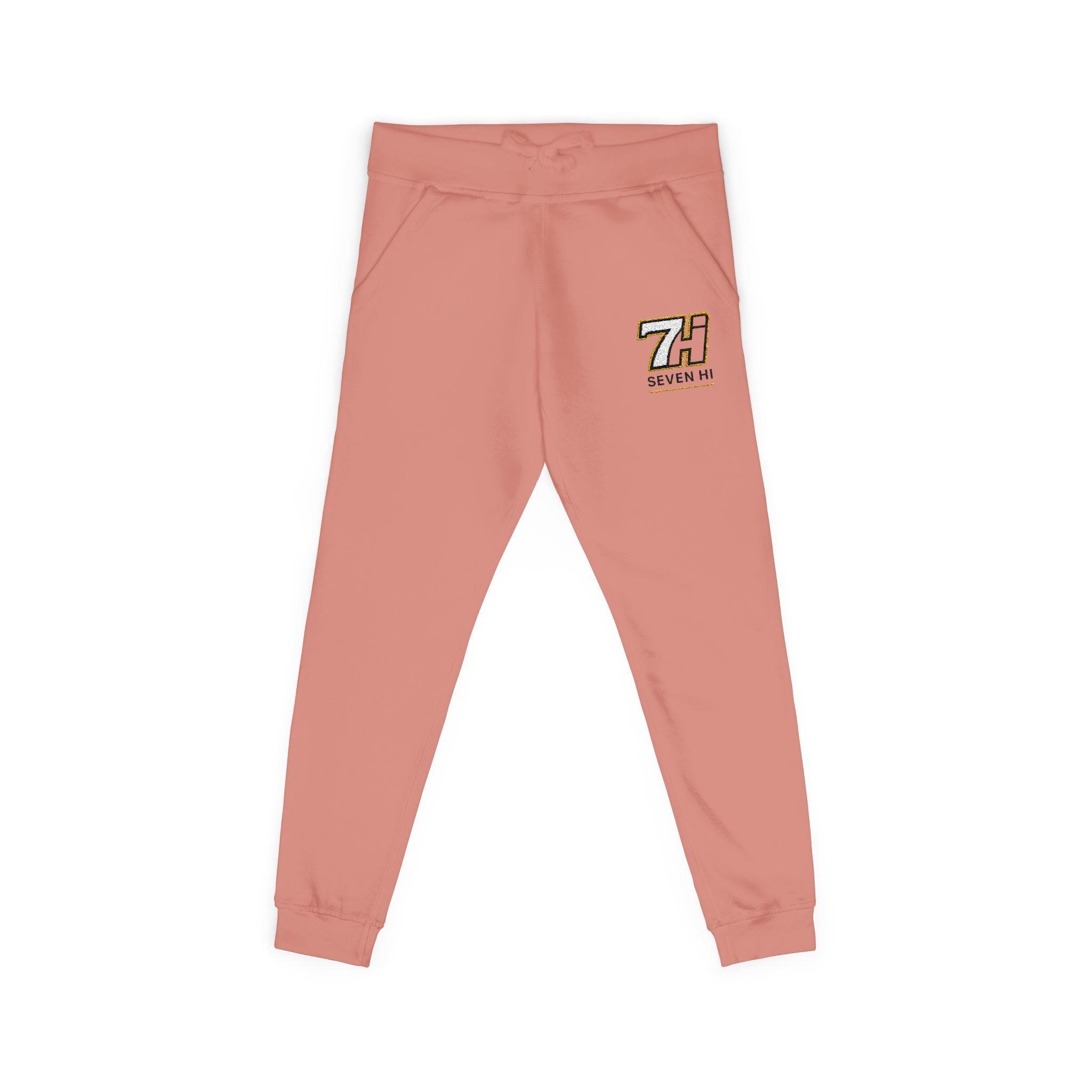 Unisex Fleece Sweatpants (Embroidery) (Light)