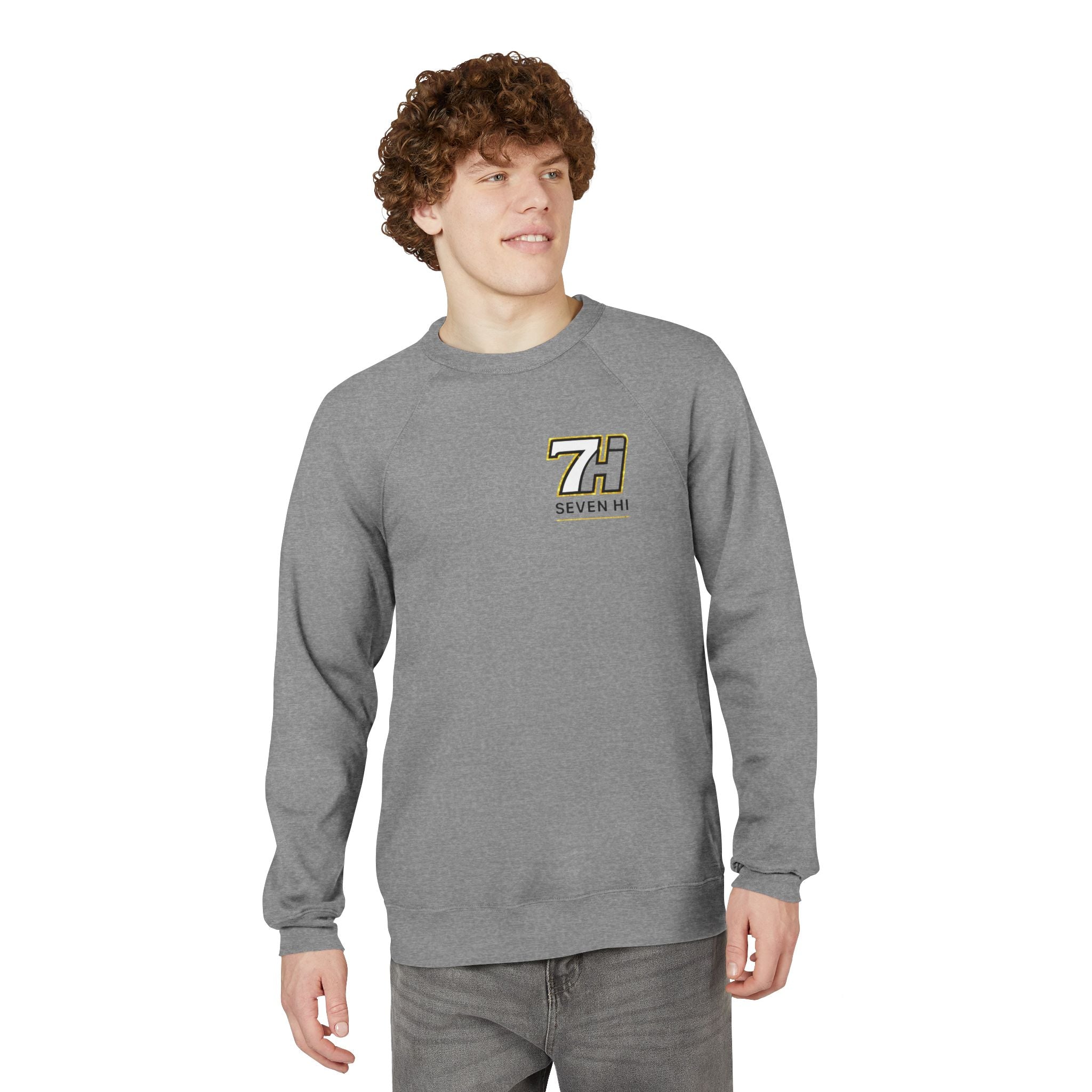 Unisex Sponge Fleece Raglan Sweatshirt (Light)