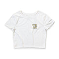 Women’s Poly-Cotton Crop Tee