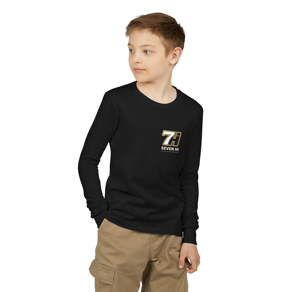 Youth Jersey Long Sleeve Tee (Dark)