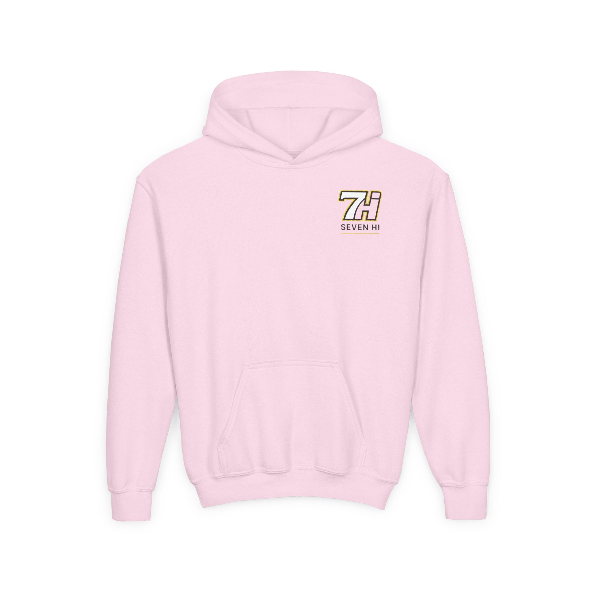 7Hi Logo Hoodie Youth graphic sweatshirt (Light)