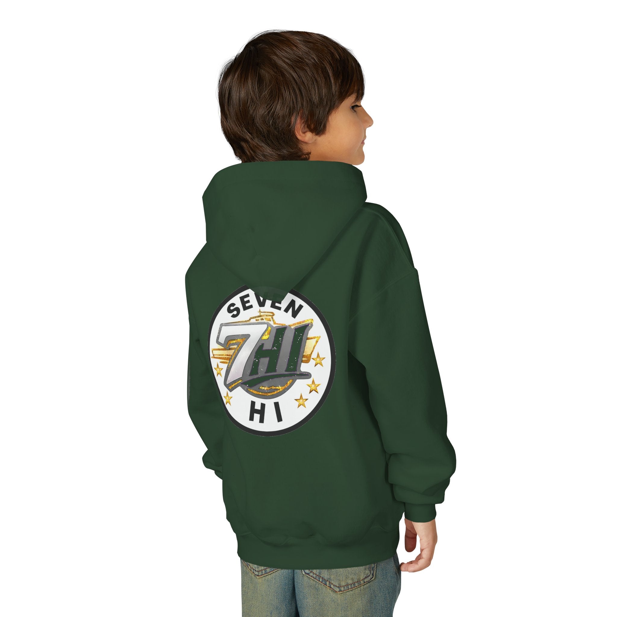 Youth Heavy Blend Hooded Sweatshirt (Dark)