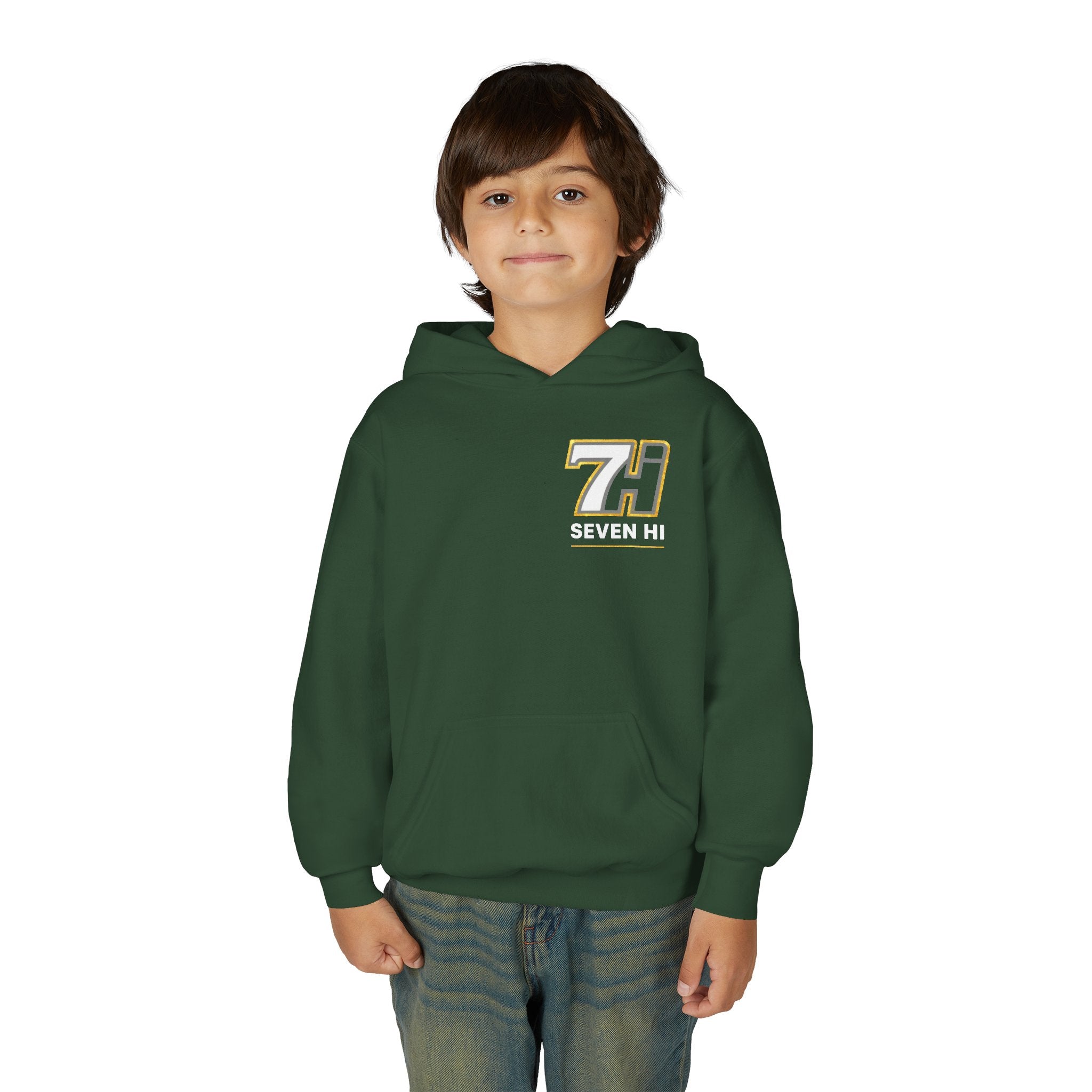 Youth Heavy Blend Hooded Sweatshirt (Dark)