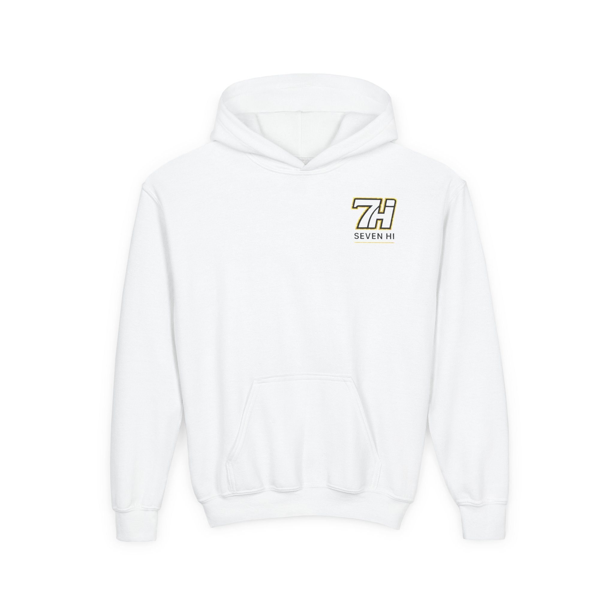 7Hi Logo Hoodie Youth graphic sweatshirt (Light)