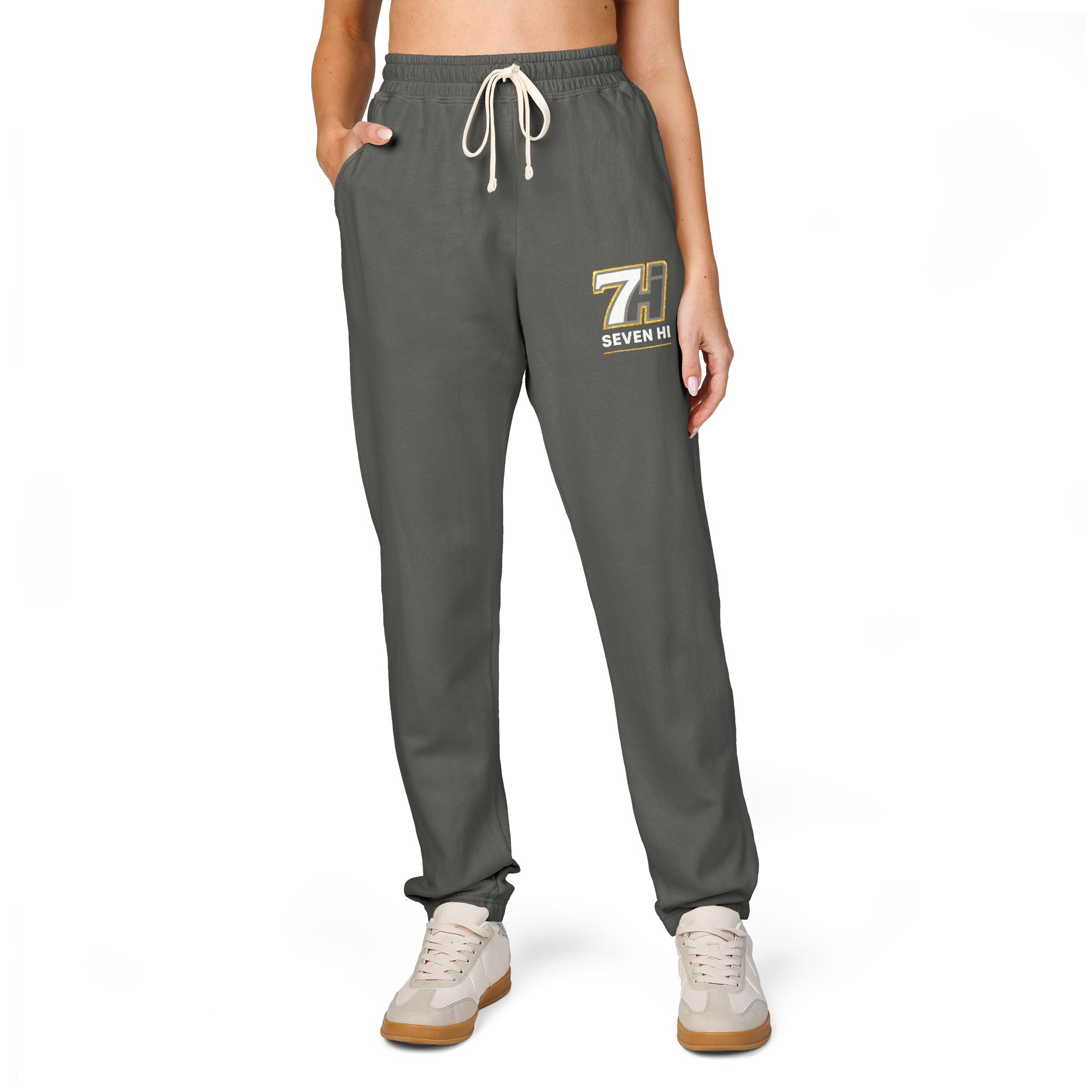 Unisex Garment-Dyed Fleece Sweatpants