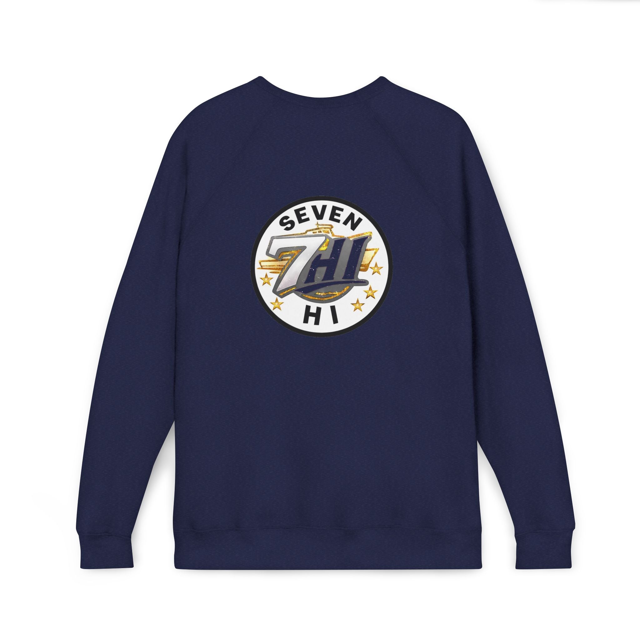 Unisex Sponge Fleece Raglan Sweatshirt (Dark)