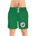 Men's Mid-Length Swim Shorts (Green)
