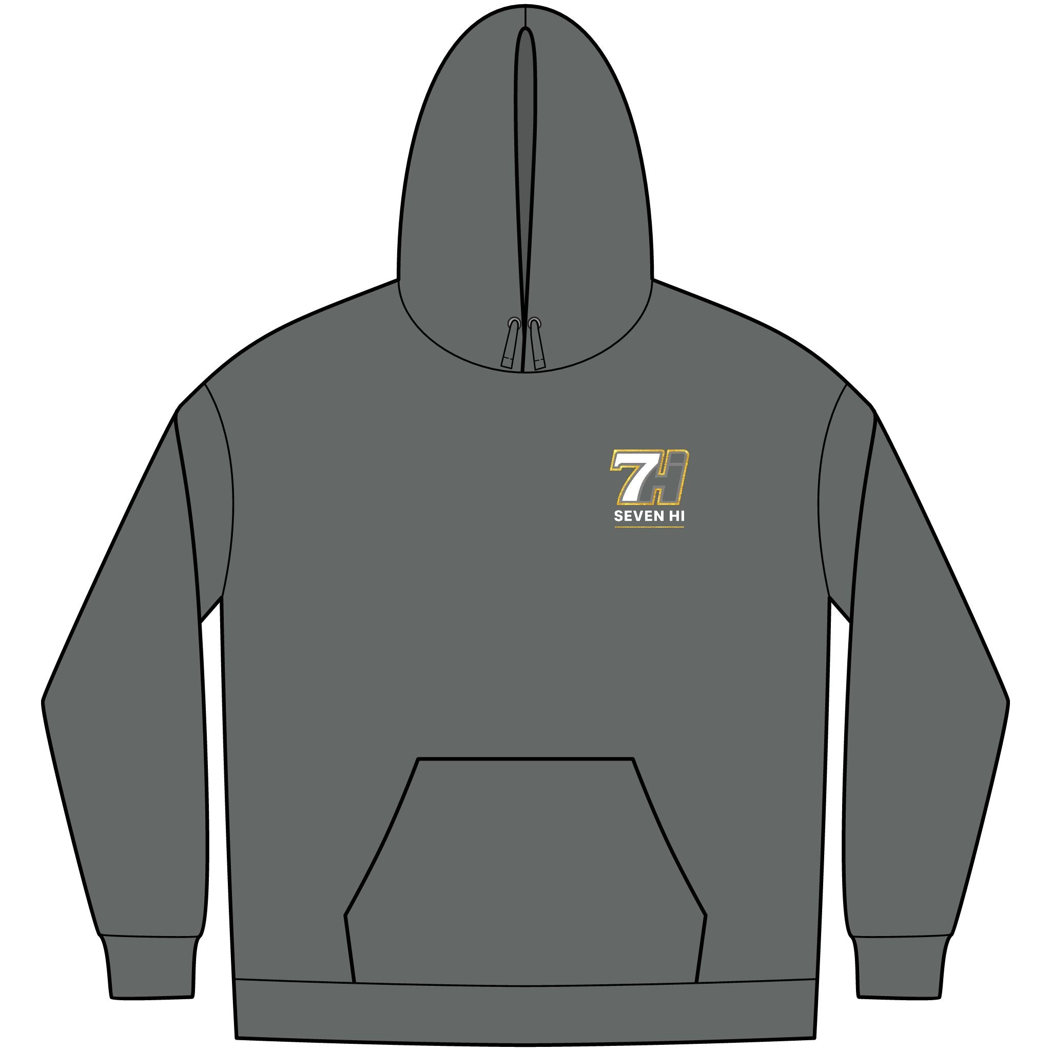 District® V.I.T.™ Men's Fleece Hoodie (Dark)