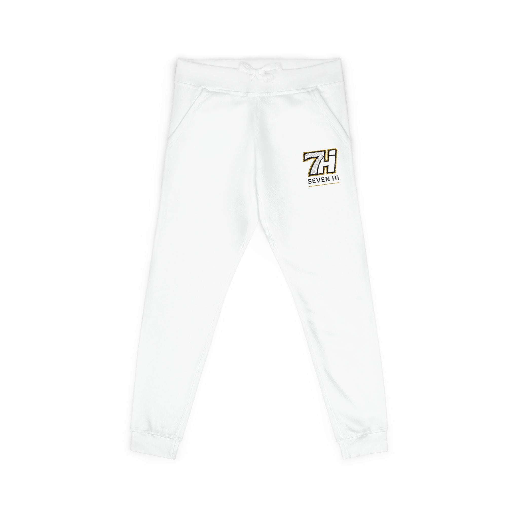 Unisex Fleece Sweatpants (Embroidery) (Light)