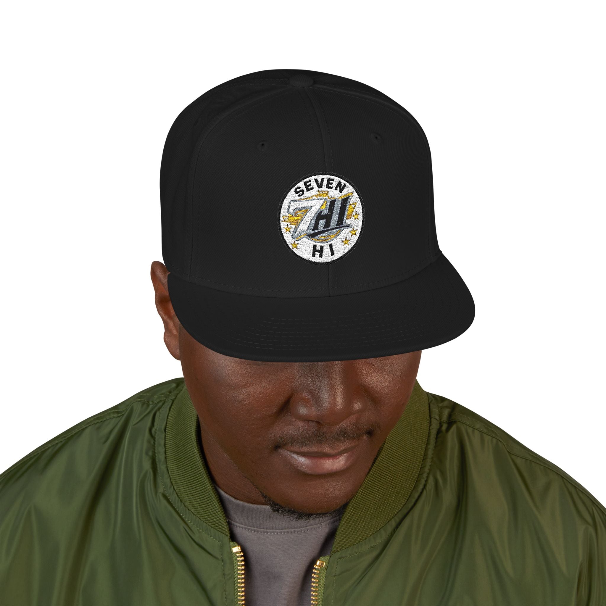 Snapback (Embroidery) (Retro Logo)