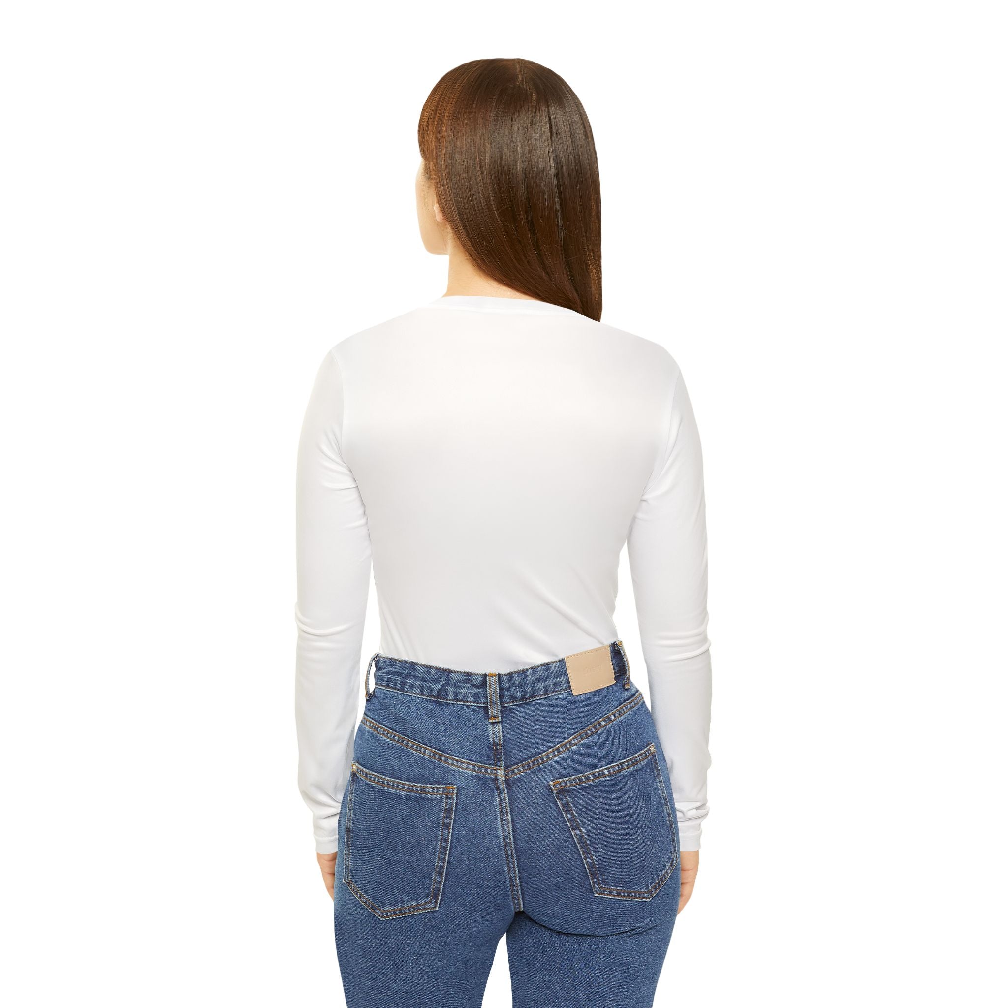 Women's Long Sleeve V-neck Shirt (Light)