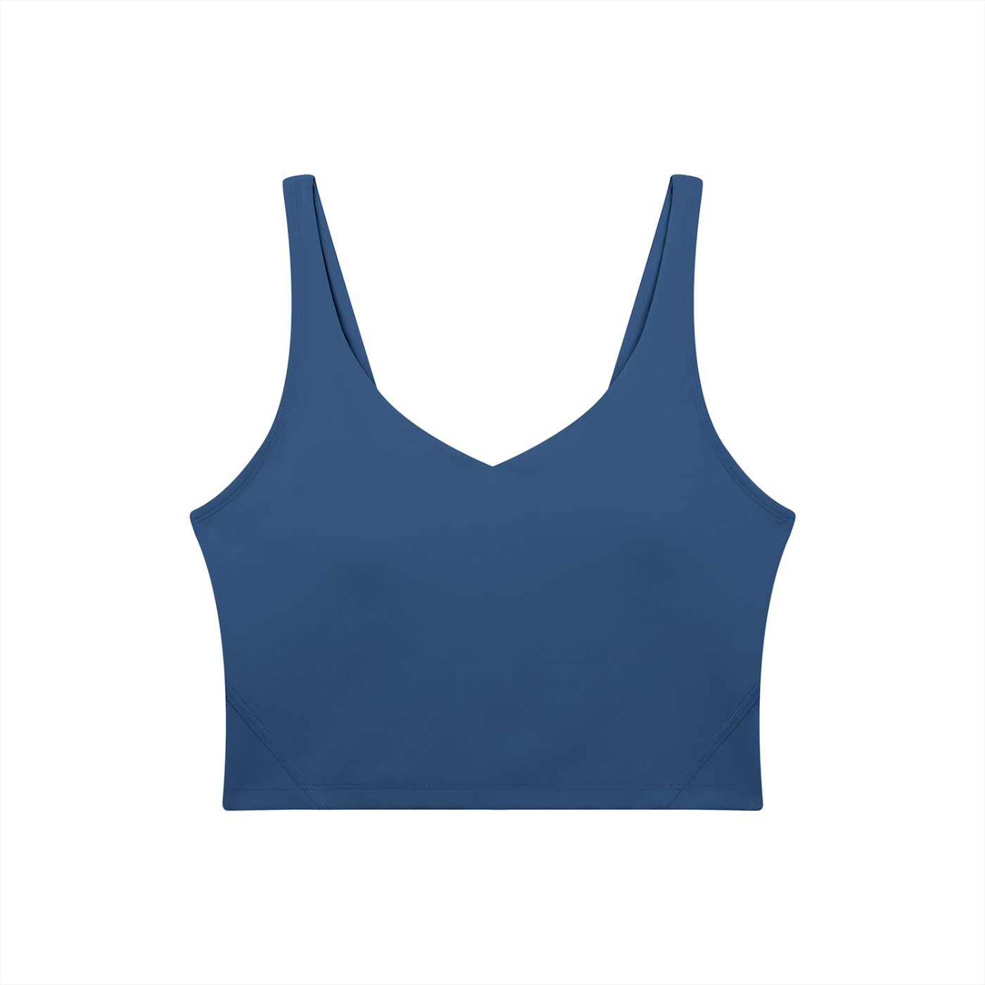 Women's V-Neck Yoga Sports Bra (Light)