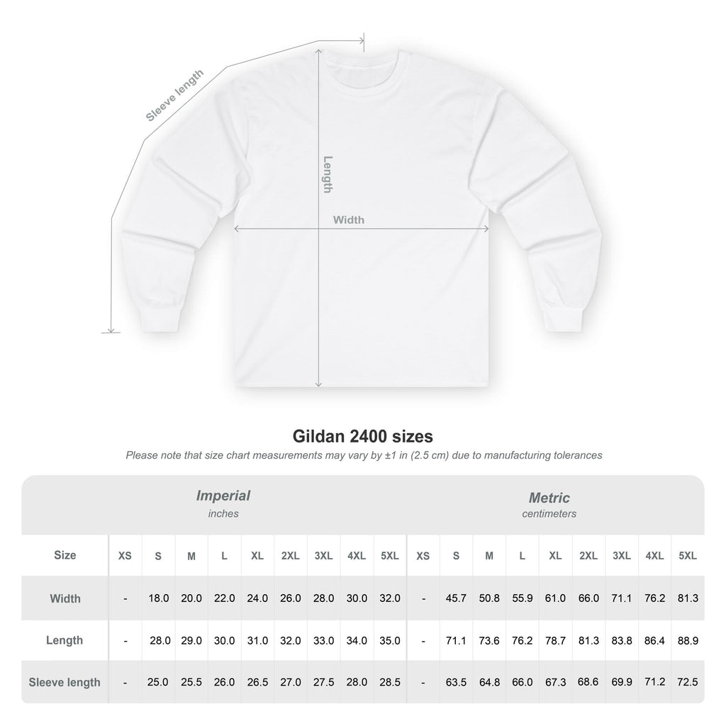 Unisex Ultra Cotton Long Sleeve Tee (Dark)