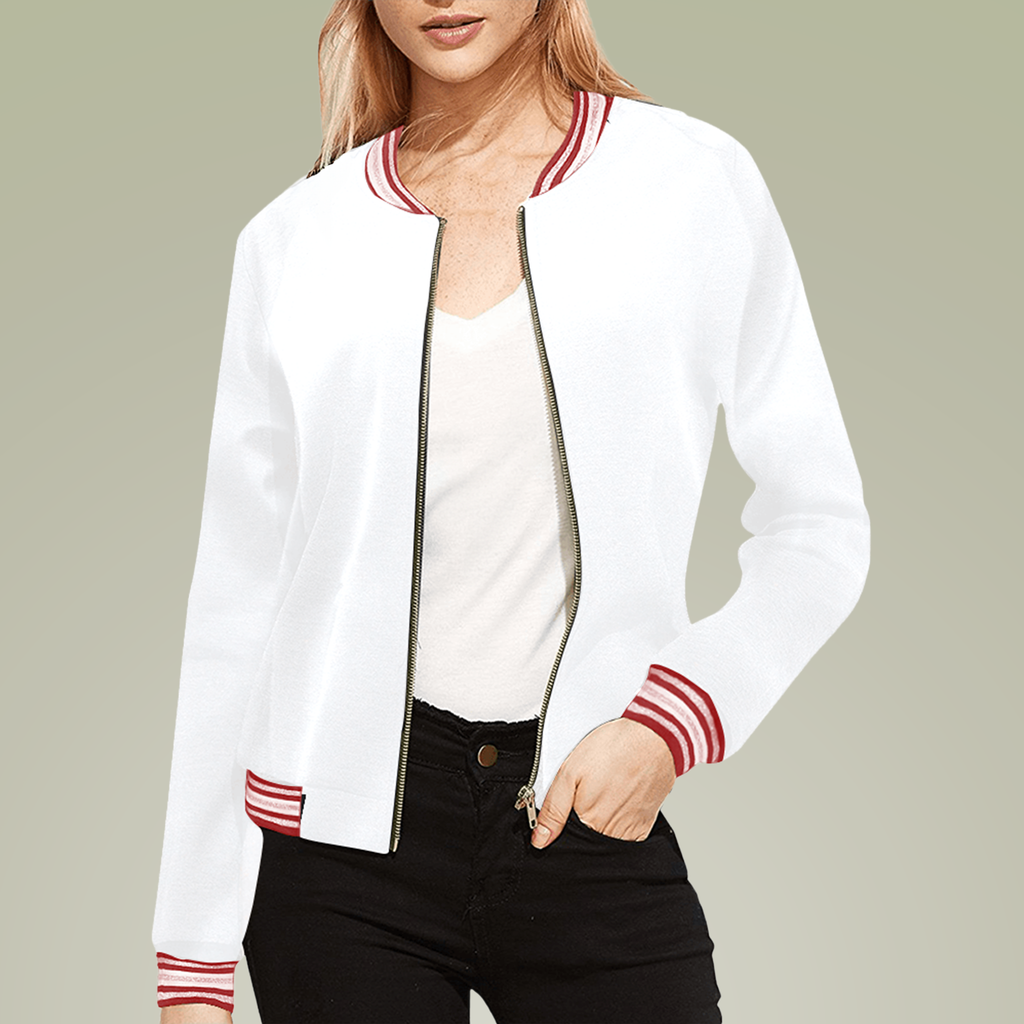 Women's Varsity Jacket with 7Hi Chest Logo