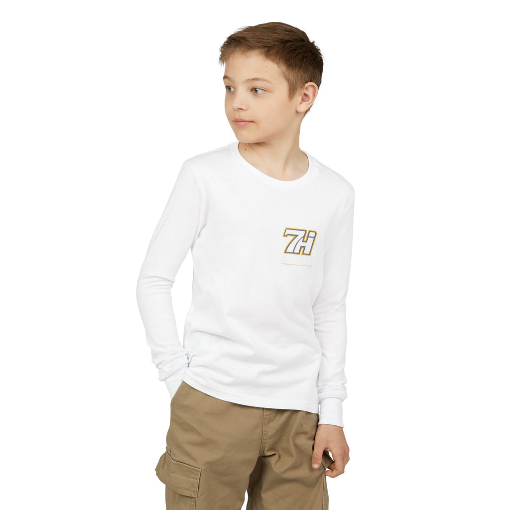 Youth Jersey Long Sleeve Tee (Dark)