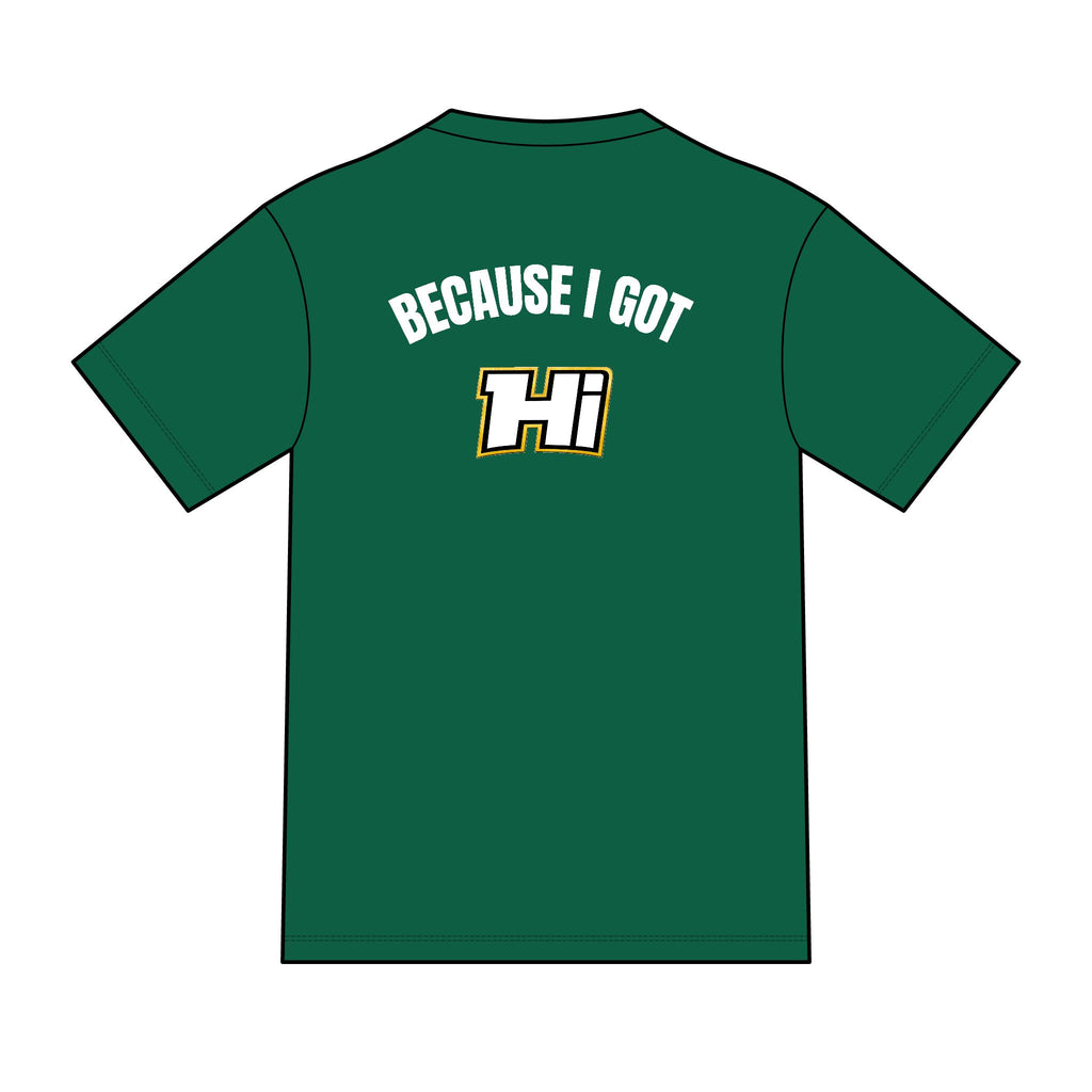 District ® Perfect Tri ® Tee - Because I Got Hi (Dark)