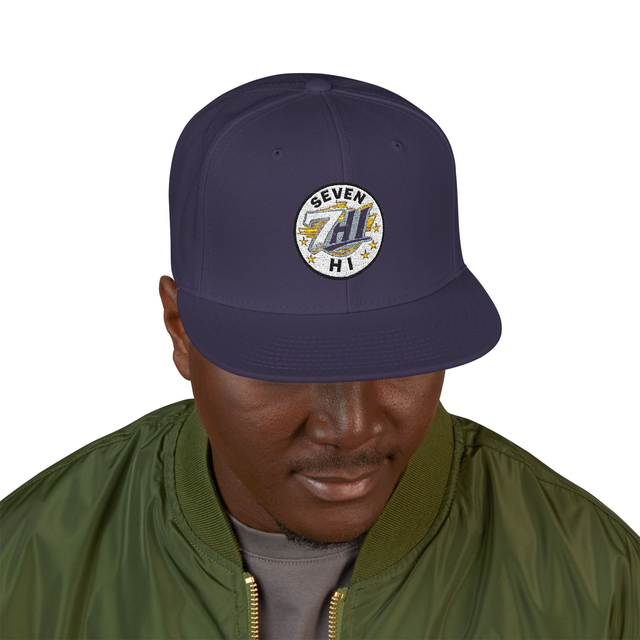 Snapback (Embroidery) (Retro Logo)
