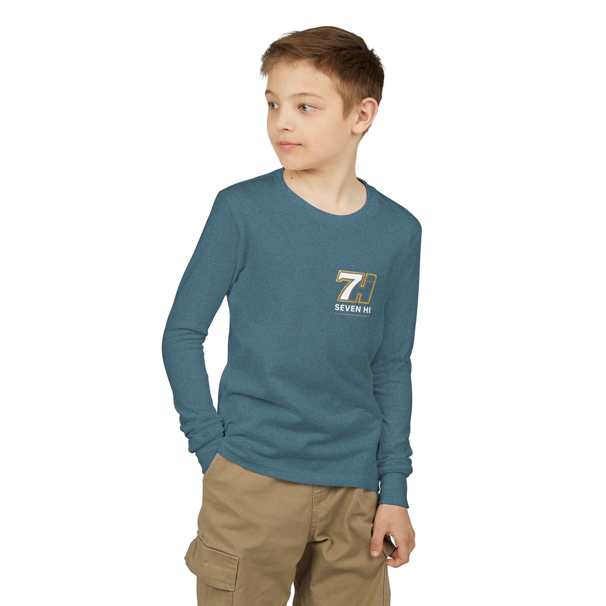 Youth Jersey Long Sleeve Tee (Dark)