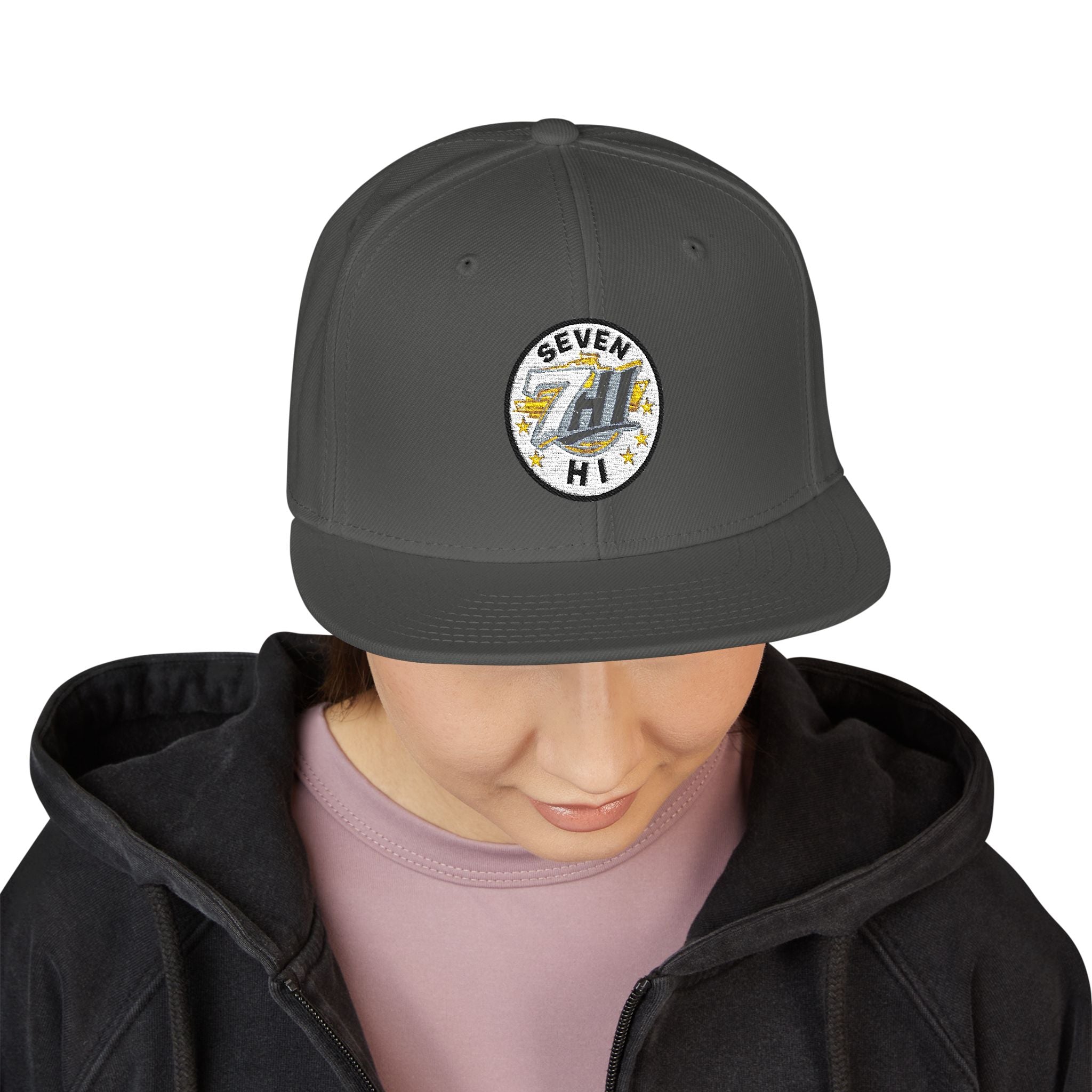 Snapback (Embroidery) (Retro Logo)