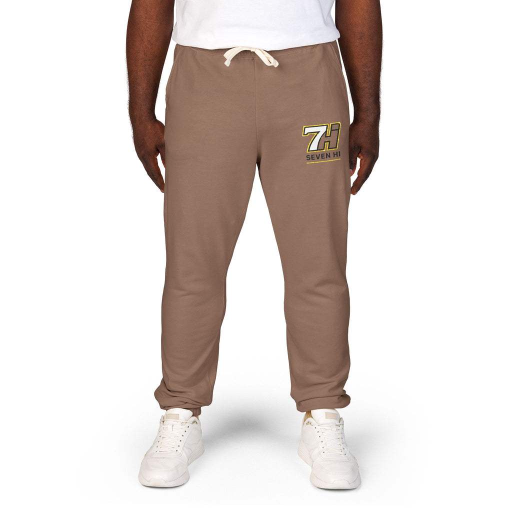 Unisex Garment-Dyed Fleece Sweatpants