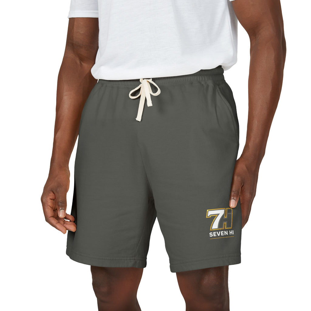 Unisex Garment-Dyed Lightweight Fleece Sweat Shorts