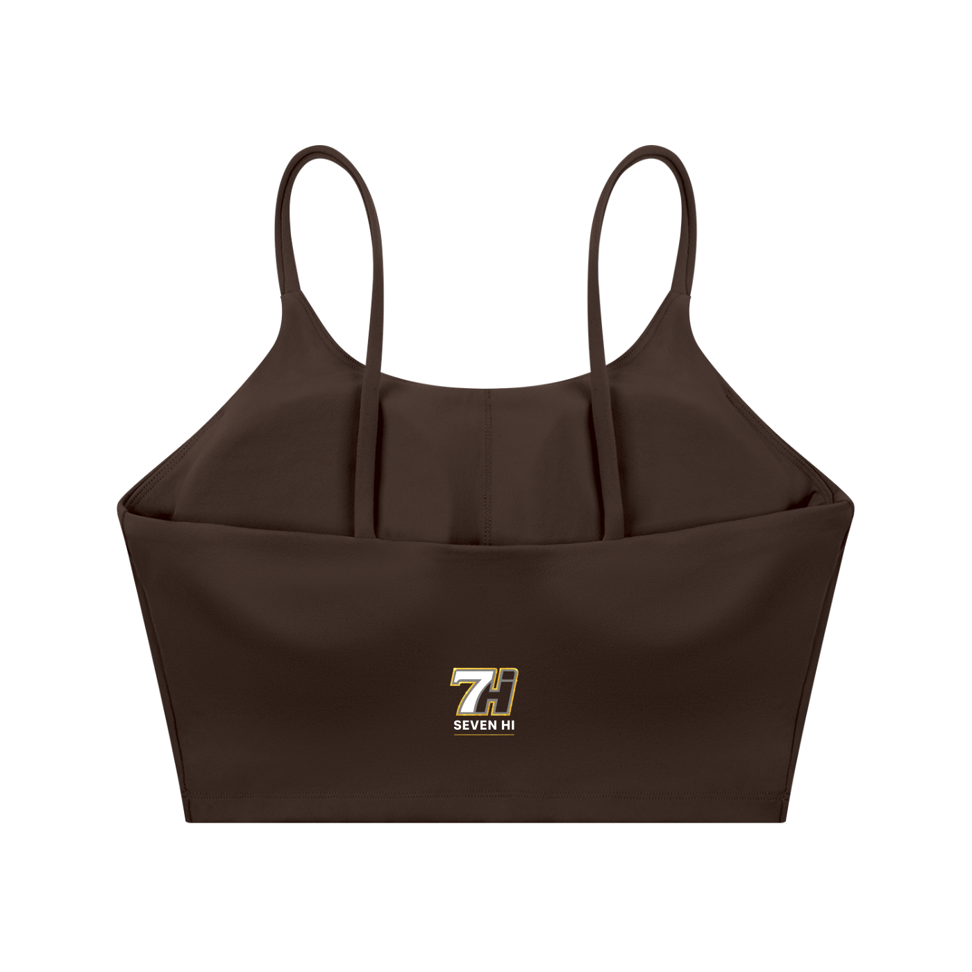 Spaghetti Strap Yoga Sports Bra (Dark)