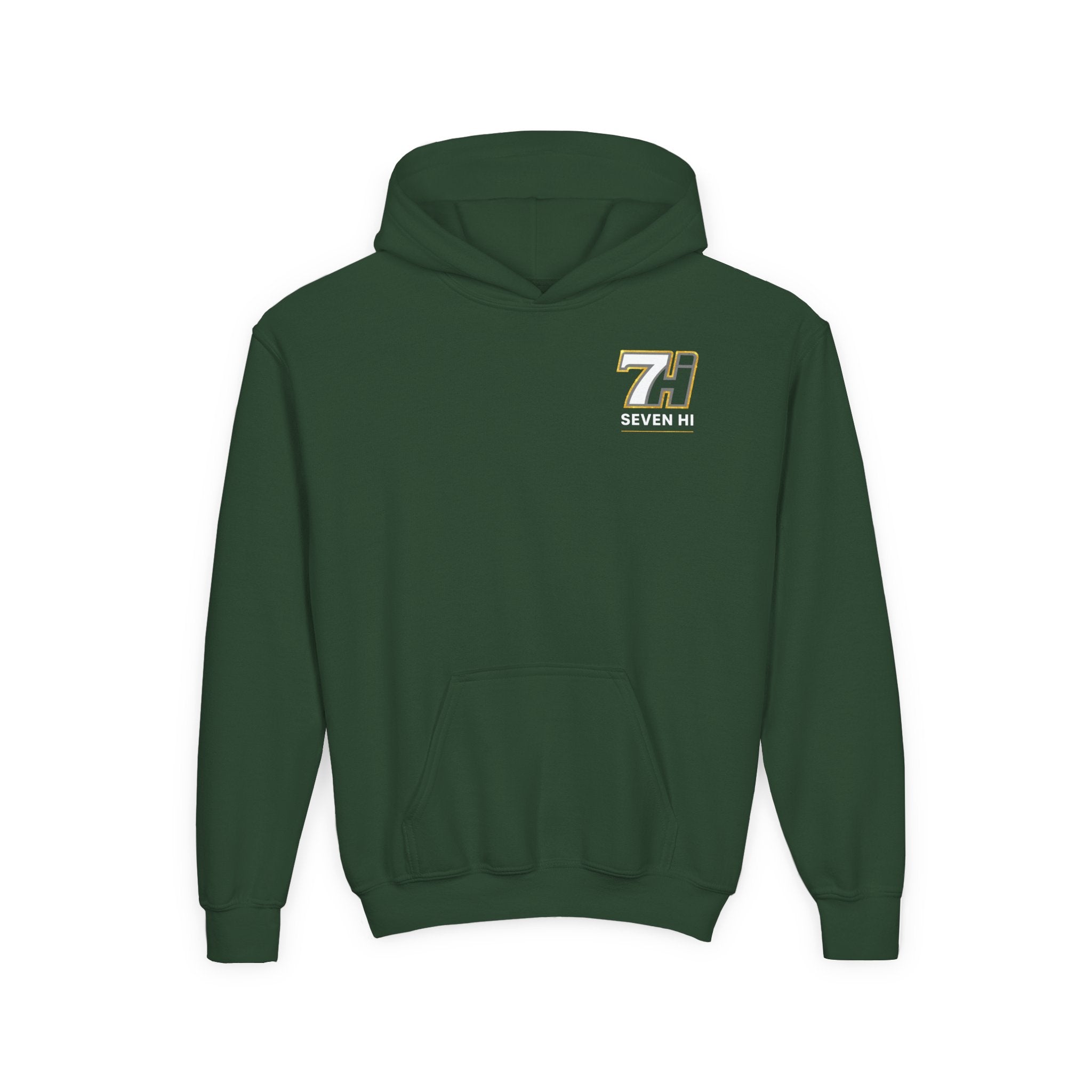 7Hi Logo Hoodie Youth graphic sweatshirt (Dark)