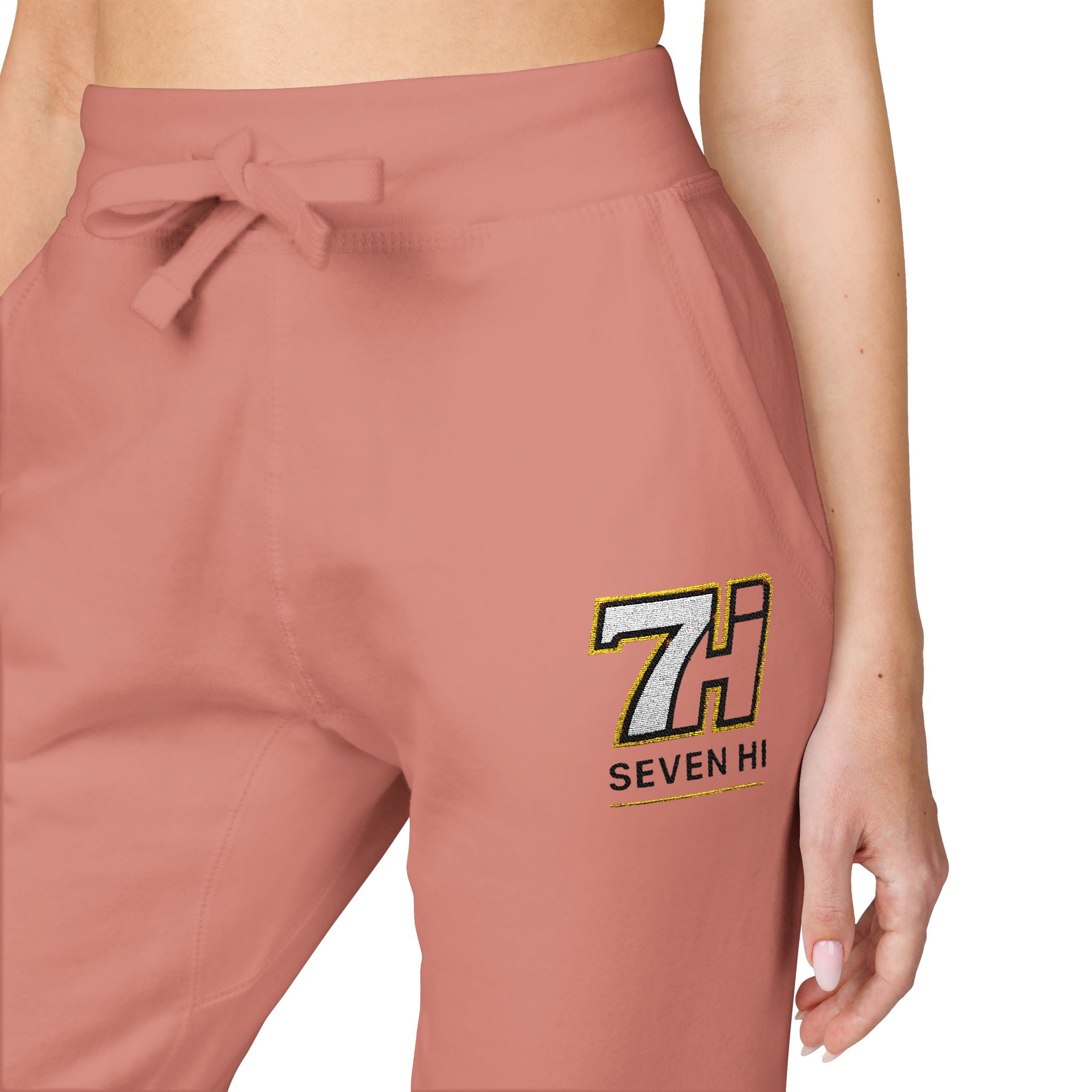 Unisex Fleece Sweatpants (Embroidery) (Light)