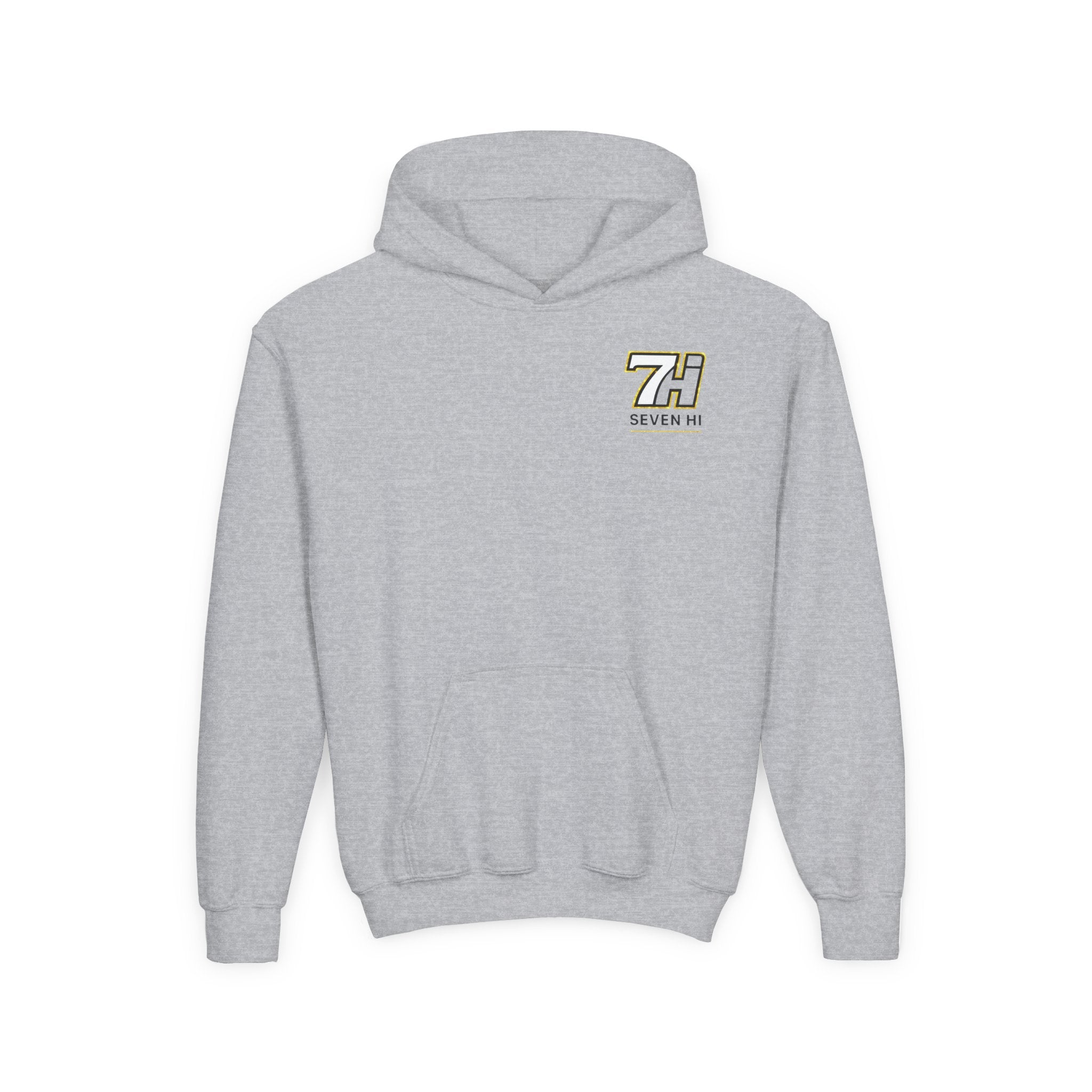 7Hi Logo Hoodie Youth graphic sweatshirt (Light)
