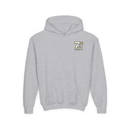 7Hi Logo Hoodie Youth graphic sweatshirt (Light)