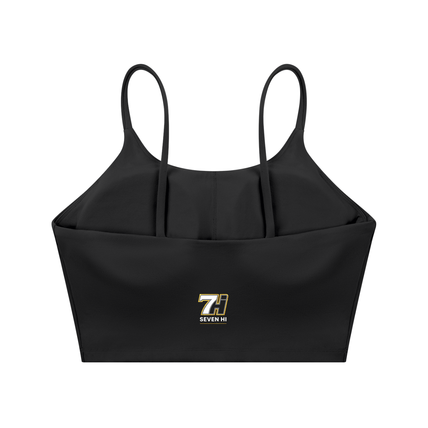 Spaghetti Strap Yoga Sports Bra (Dark)