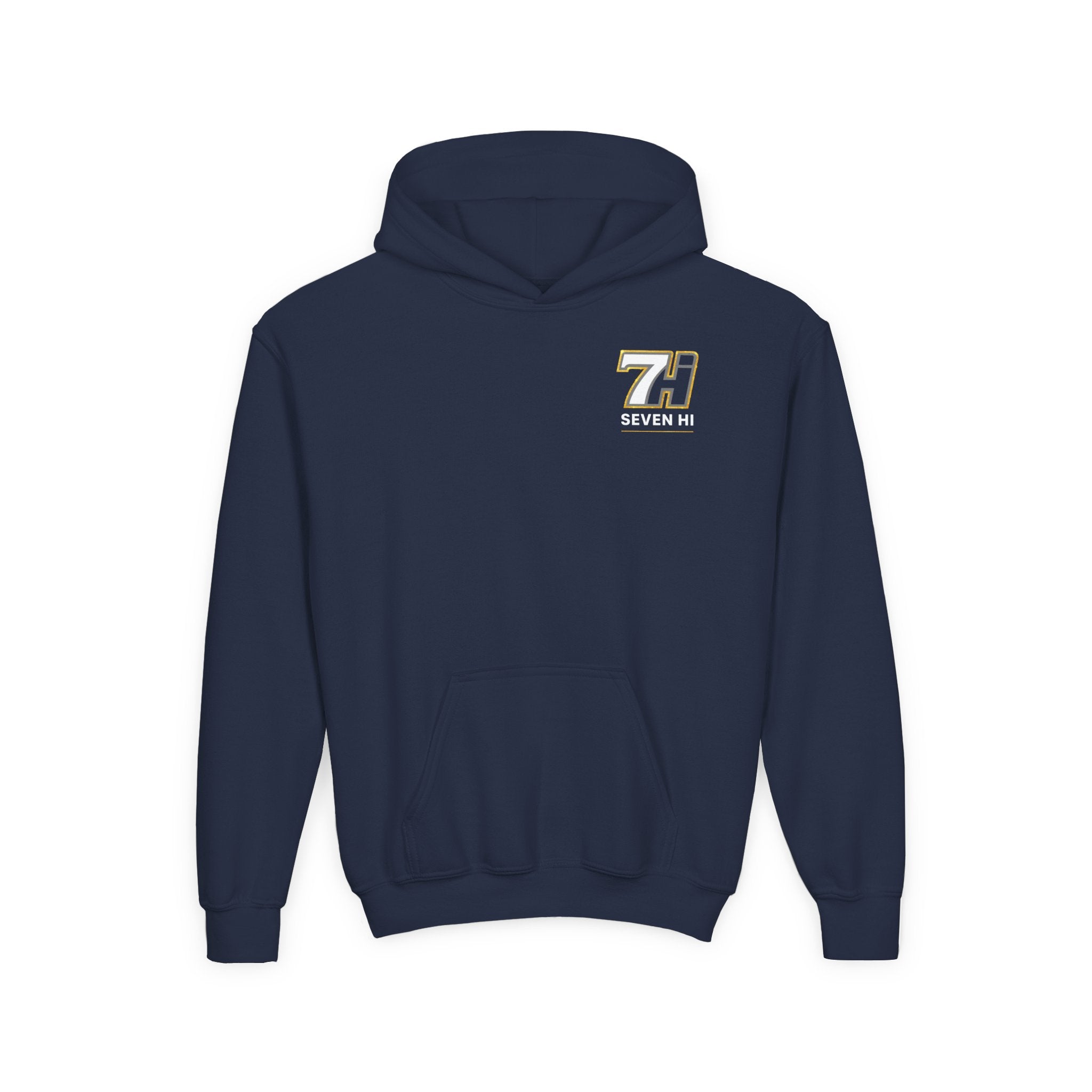 7Hi Logo Hoodie Youth graphic sweatshirt (Dark)
