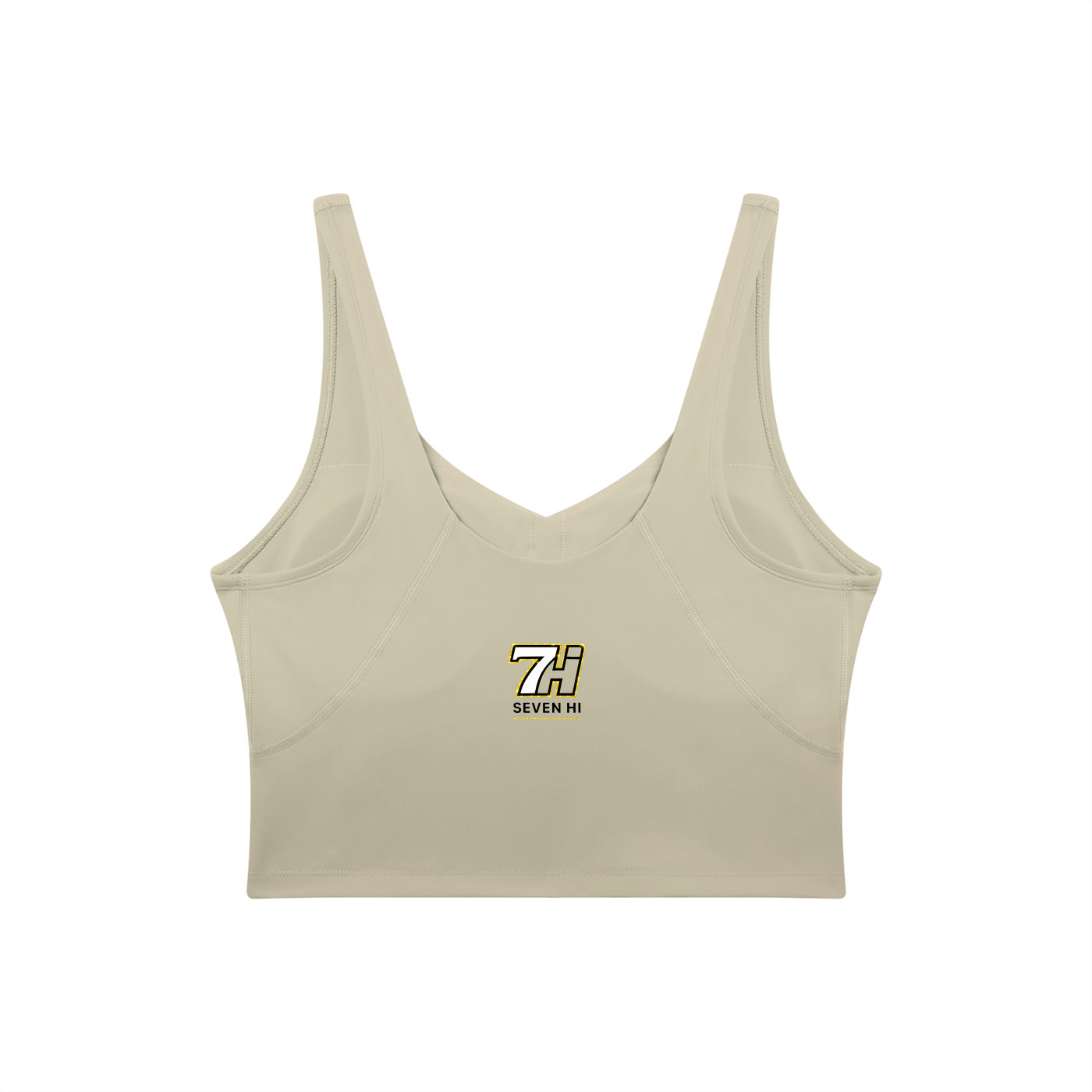 Women's V-Neck Yoga Sports Bra (Light)