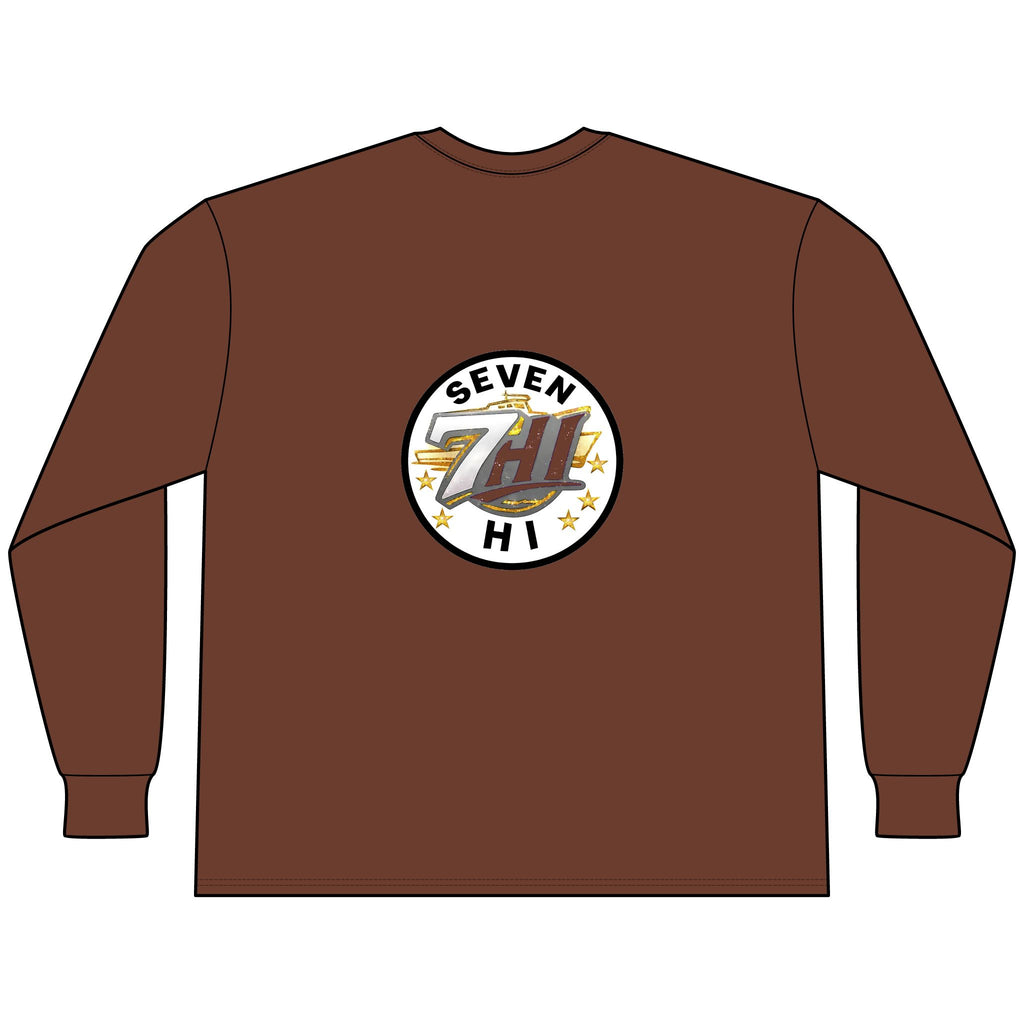 Unisex Classic Heavyweight Long Sleeve Tee (Dark)