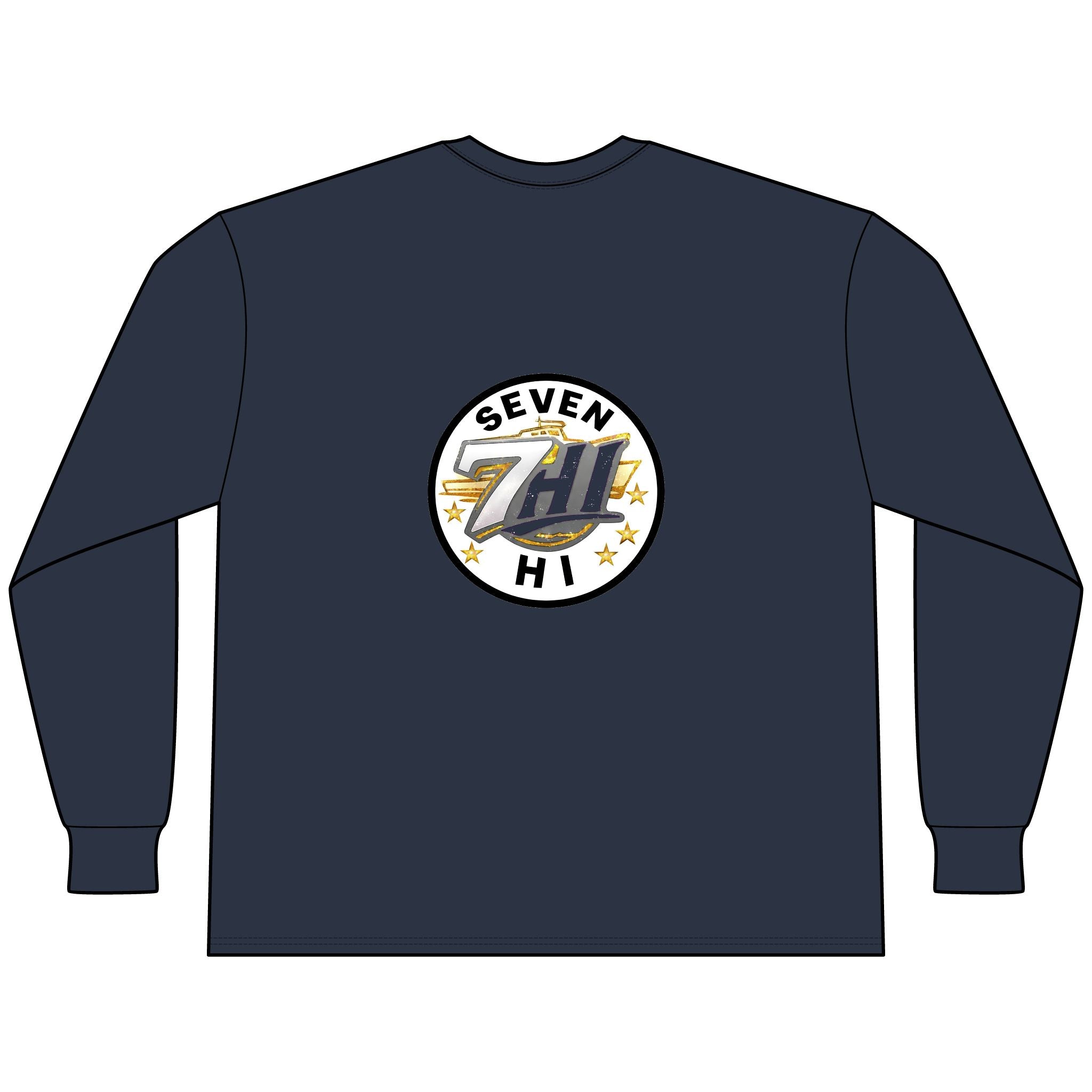Unisex Classic Heavyweight Long Sleeve Tee (Dark)