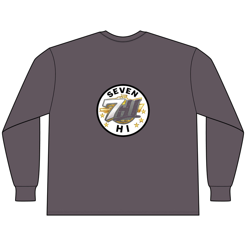 Unisex Classic Heavyweight Long Sleeve Tee (Dark)