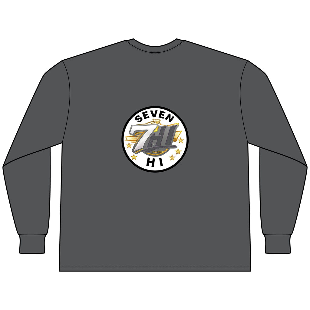 Unisex Classic Heavyweight Long Sleeve Tee (Dark)