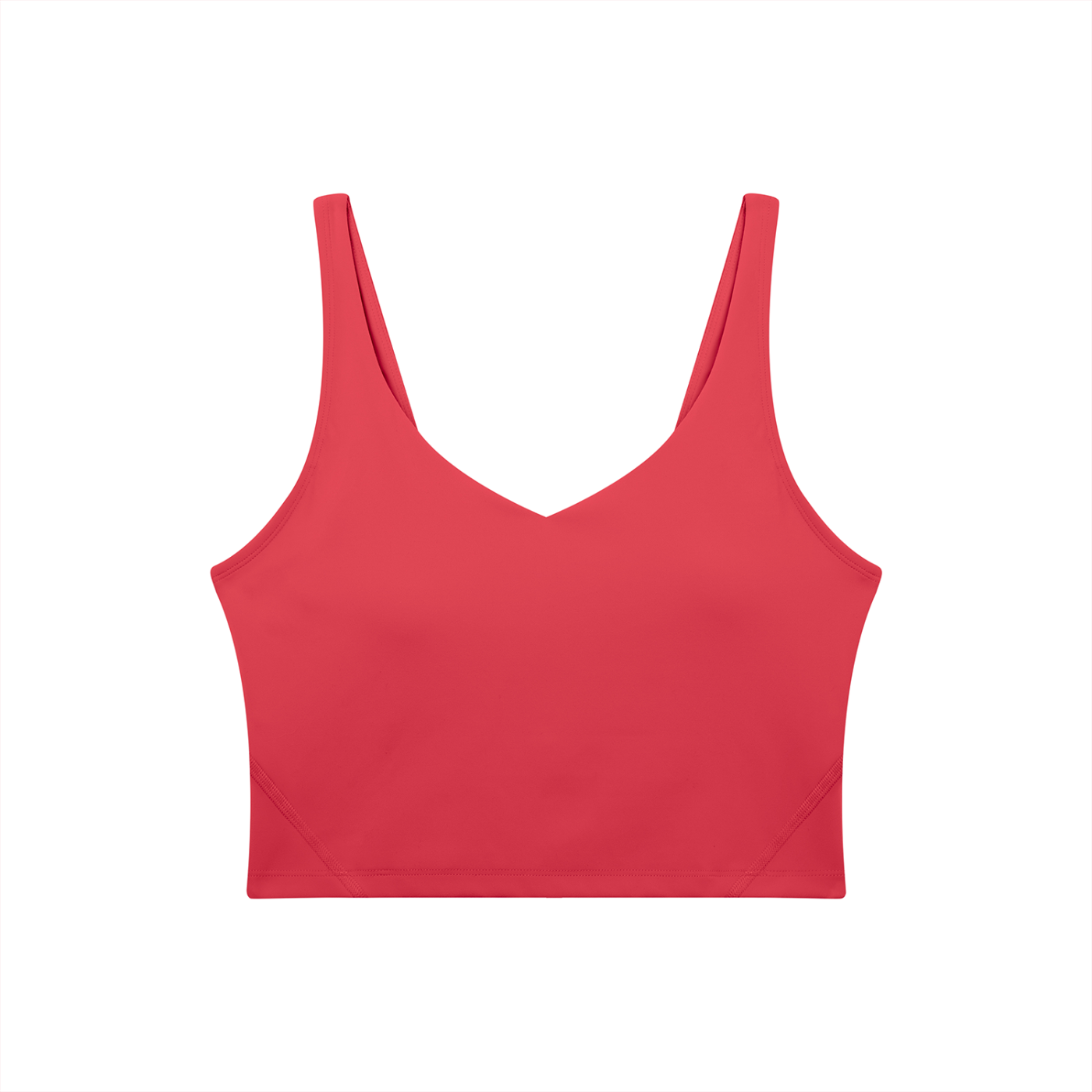 Women's V-Neck Yoga Sports Bra (Light)