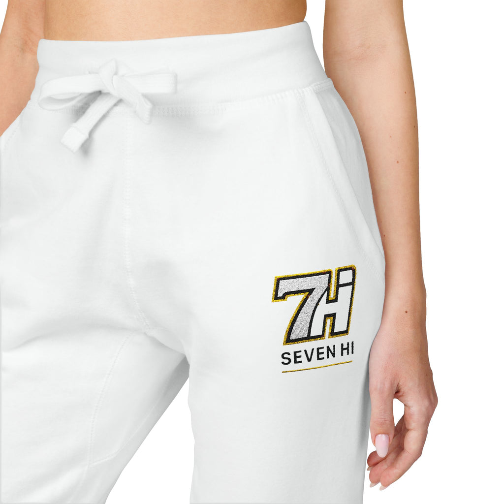 Unisex Fleece Sweatpants (Embroidery) (Light)