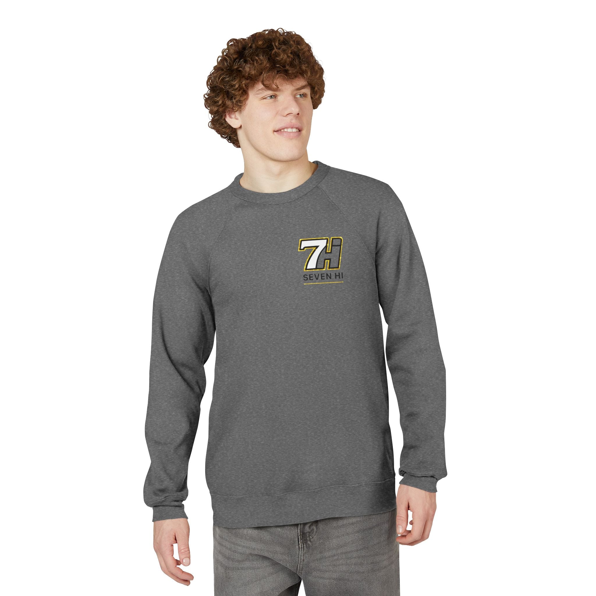 Unisex Sponge Fleece Raglan Sweatshirt (Light)