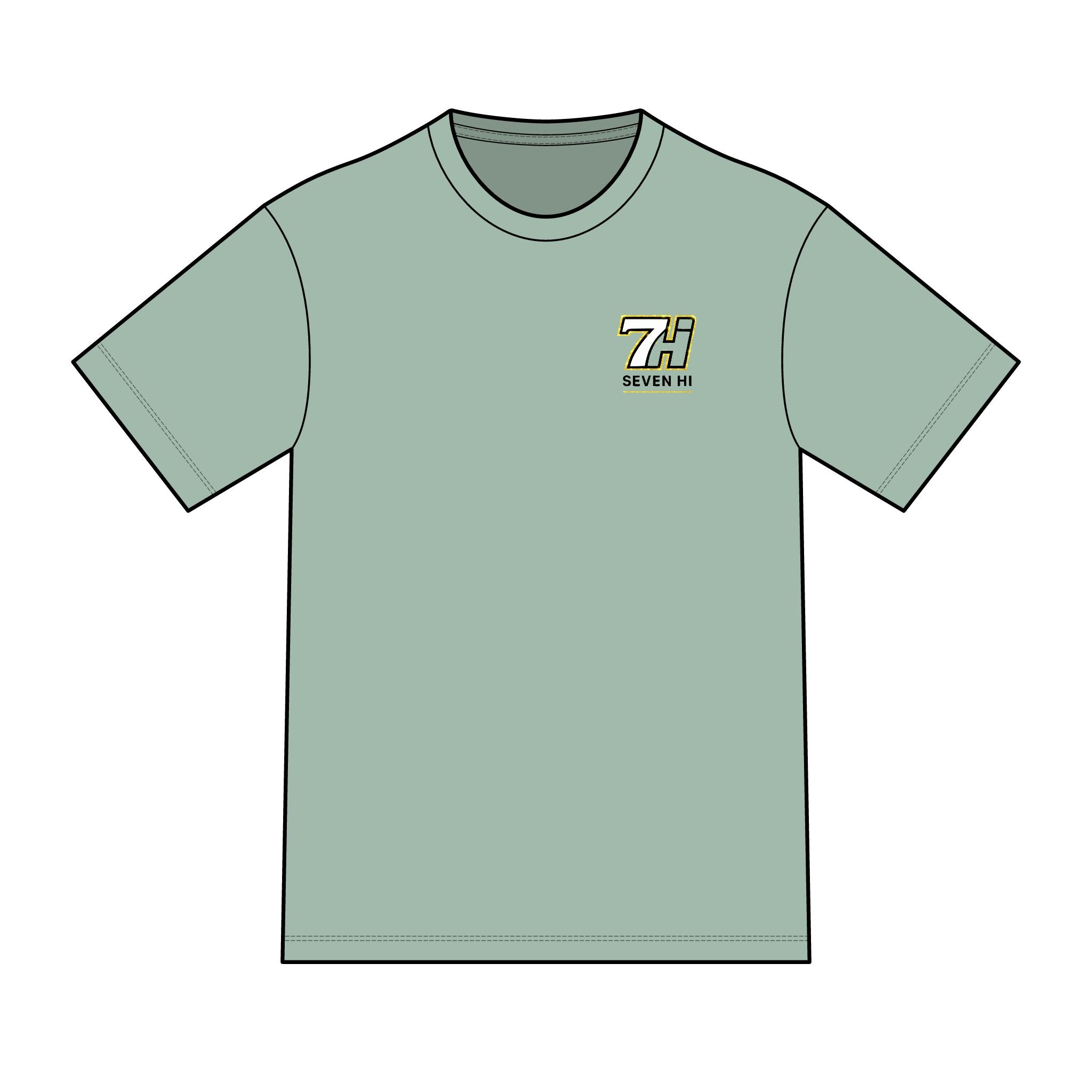 District ® Perfect Tri ® Tee - Because I Got Hi (Light)