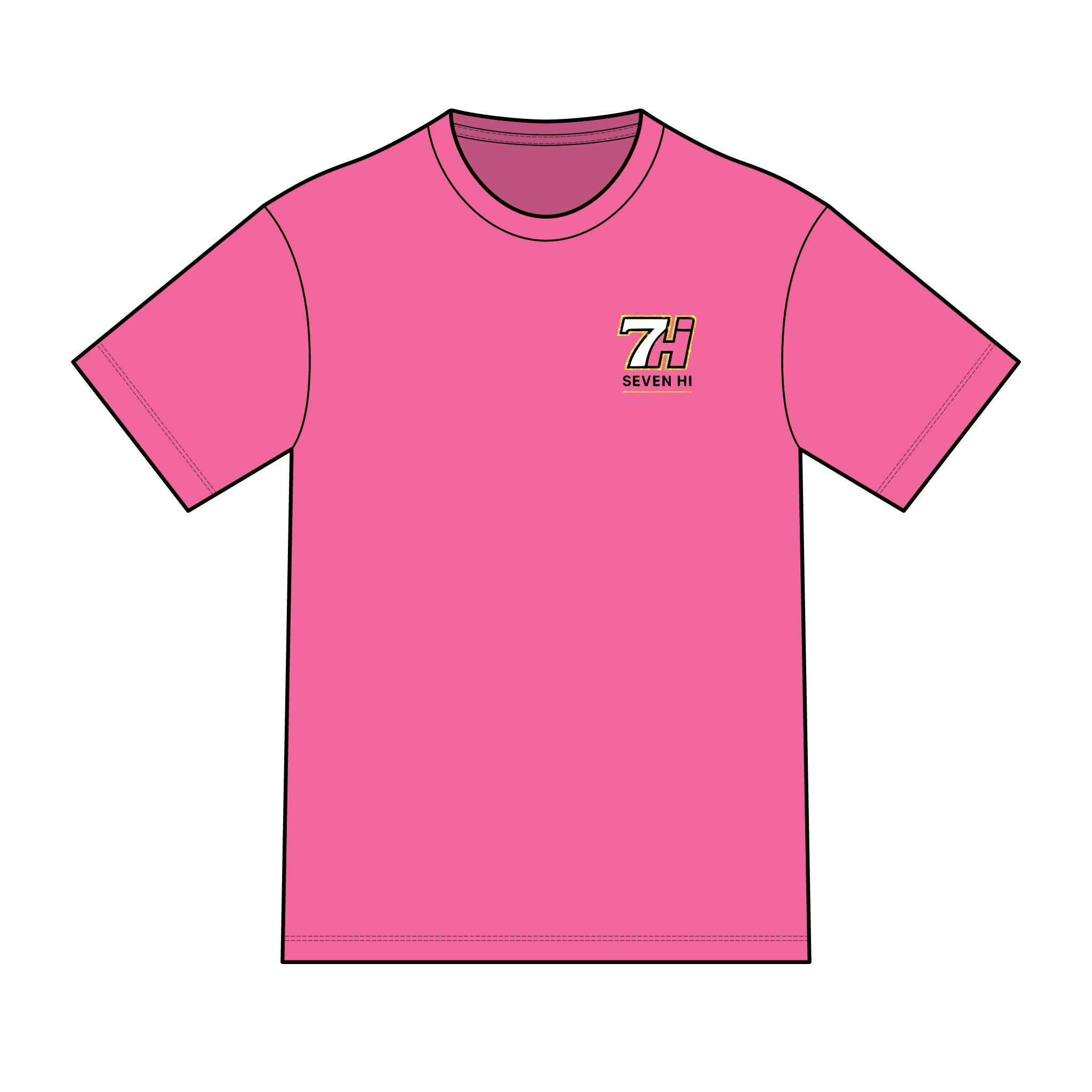 District ® Perfect Tri ® Tee - Because I Got Hi (Light)
