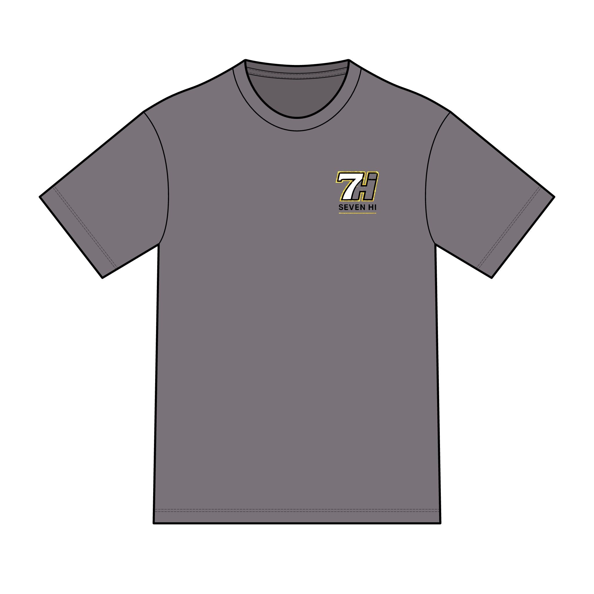 District ® Perfect Tri ® Tee - Because I Got Hi (Light)