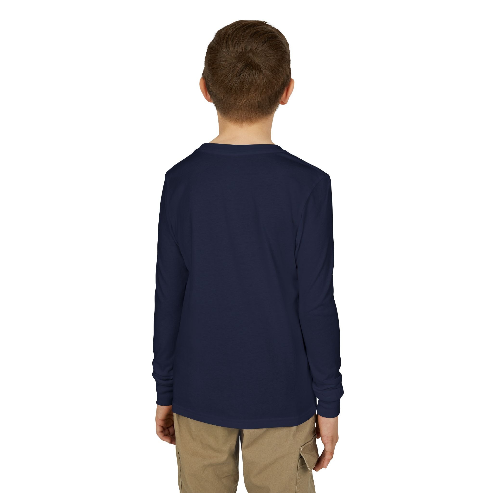 Youth Jersey Long Sleeve Tee (Dark)